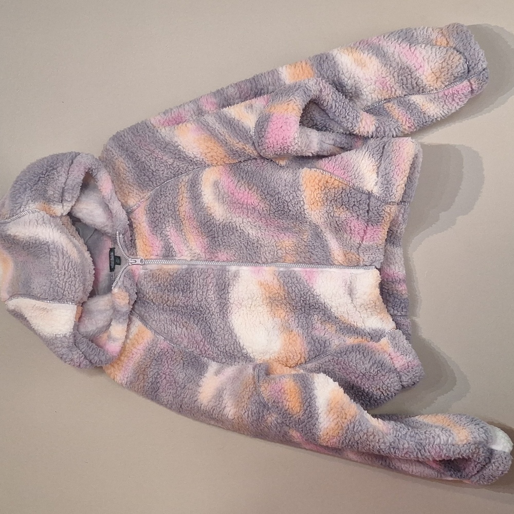 Wild Fable tie dye faux shearling jacket - Picture 2 of 6